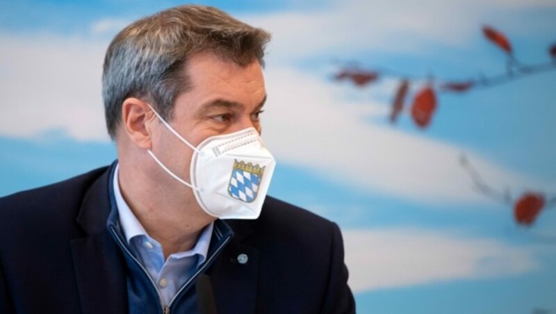 Söder zeigt Unverständnis für die Vorgangsweise bei der Impfstoff-Beschaffung der EU. (Bild: AFP/Sven Hoppe)