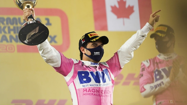 Sergio Perez (Racing Point) (Bild: AP)