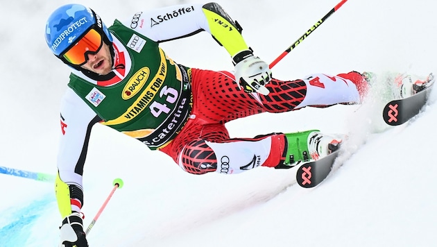 Der Lecher Magnus Walch holte sich am Glungezer den österreichischen Riesentorlauf-Titel. (Bild: AFP)