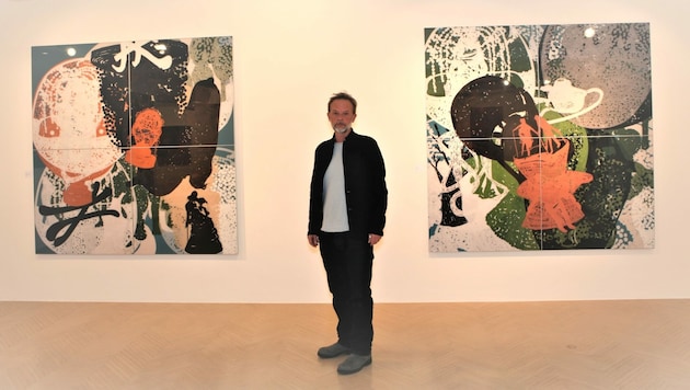 Der Linzer Künstler Oliver Dorfer (Bild: Galerie in der Schmiede)