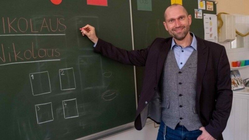 Stefan Pirc, Direktor der Goetheschule in Linz (Bild: Horst Einöder)