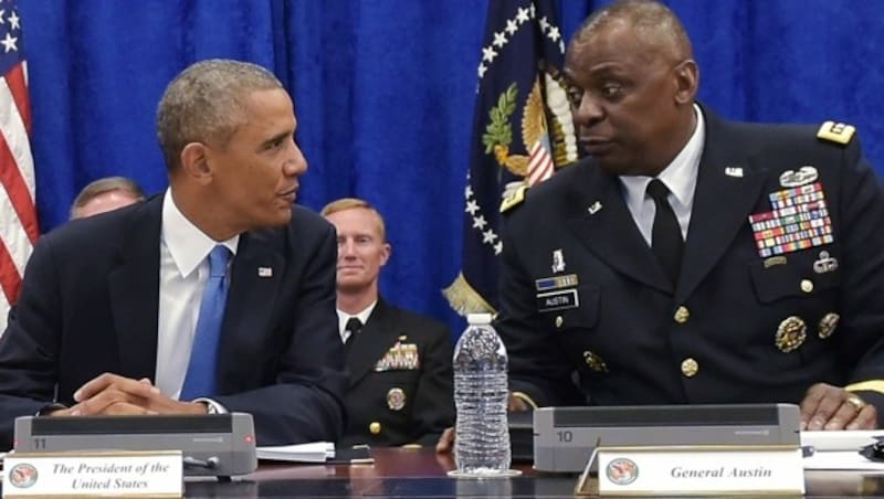 Während der Amtszeit von Barack Obama war General Lloyd Austin der Centcom-Kommandant. (Bild: AFP)