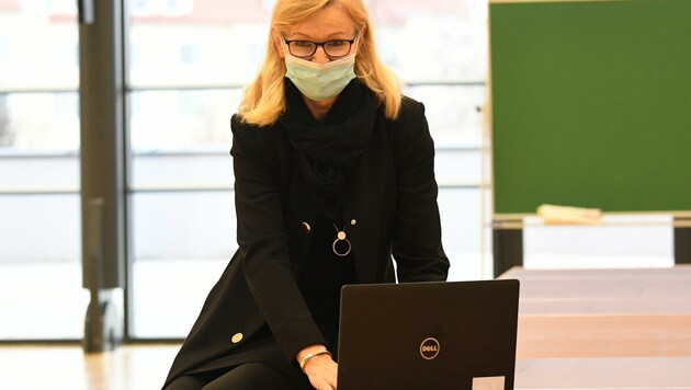 Direktorin Karin Rojacz-Pichler vom Gymnasium Kurzwiese in Eisenstadt (Bild: Huber Patrick)