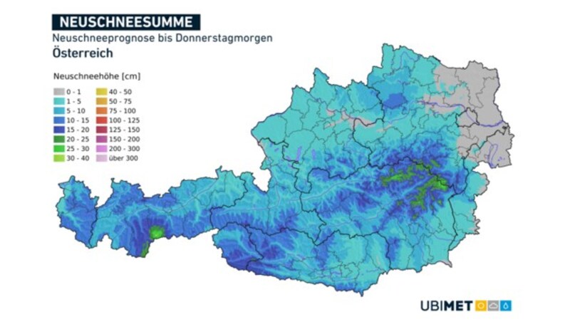 (Bild: Ubimet, krone.at)