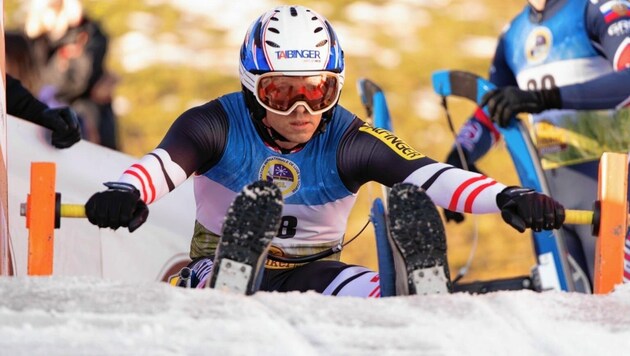 Michi Scheikl und die Naturbahnrodler starten auf der Winterleiten in die Weltcupsaison. (Bild: Miriam Jennewein)