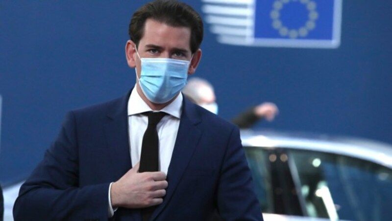 Bundeskanzler Sebastian Kurz stimmt dem Klimaziel zu. (Bild: AP)