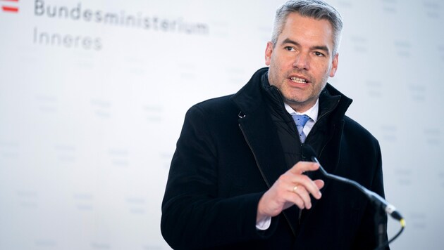 Innenminister Karl Nehammer (ÖVP) (Bild: APA/GEORG HOCHMUTH)