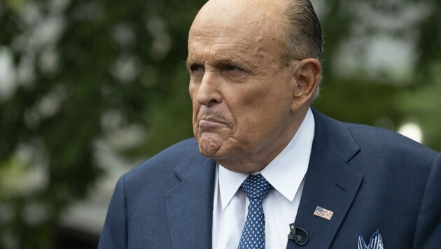 Der ehemalige Bürgermeister von New York, Donald Trumps Anwalt Rudy Giuliani (Bild: AFP)