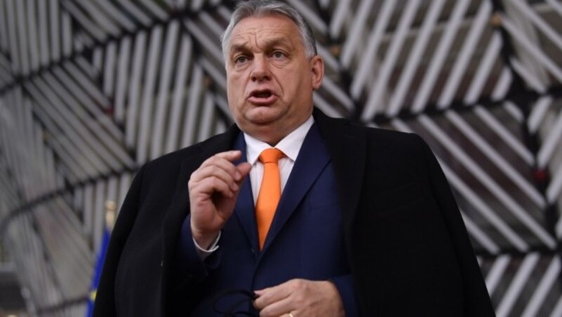 Ungarns Premier Viktor Orban (Bild: AP/John Thys)