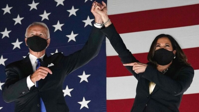 Joe Biden und Kamala Harris (Bild: AFP )