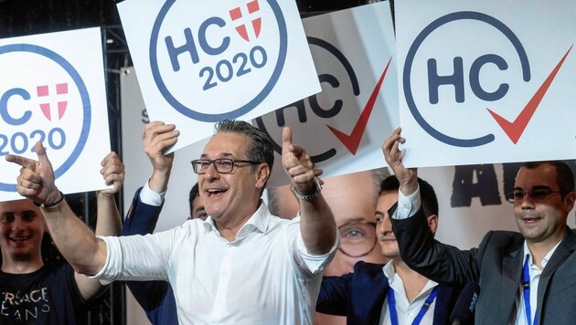 Auftaktveranstaltung zur Wien-Wahl des Team HC Strache - nach der Wahl gab es keine Jubelstimmung. (Bild: SEPA.Media KG | Martin Juen | www.sepa.media)