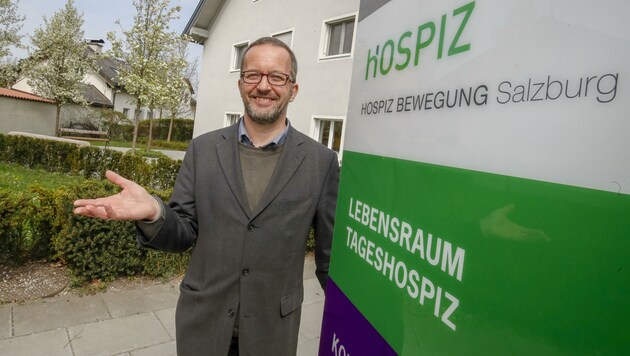 Christoph Eisl, Geschäftsführer der Hospiz-Bewegung (Bild: Tschepp Markus)