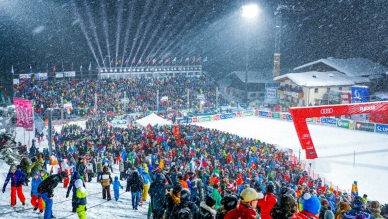 Auch heuer könnte der Nachtslalom - wenn überhaupt - wohl nur ohne Zuschauer über die Bühne gehen. (Bild: Gerhard Schiel)