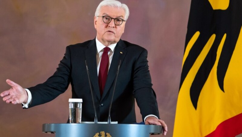 Deutschlands Bundespräsident Frank-Walter Steinmeier (Bild: APA/dpa/Bernd von Jutrczenka)