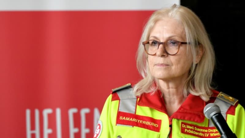 Susanne Drapalik (Arbeiter Samariter Bund) (Bild: APA/ROLAND SCHLAGER)