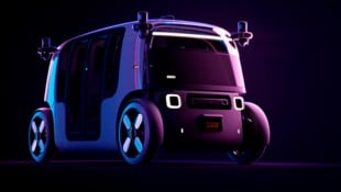 Die Amazon-Tochter Zoox hatte ihr Robotaxi Ende 2020 enthüllt.