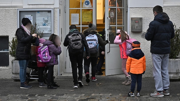 For the first time, there are detailed figures on exceptional pupils in Vienna's elementary school. (Bild: APA/HANS PUNZ)