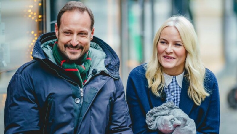 Kronprinz Haakon und Kronprinzessin Mette-Marit (Bild: Stian Lysberg Solum / NTB / picturedesk.com)