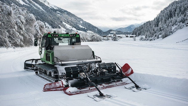 Innovation aus dem Hause Leitner: Der „Leitwolf h2Motion“ wird mit Wasserstoff betrieben. (Bild: Mirko Bocek)