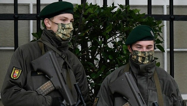 Bundesheer-Soldaten aus dem Burgenland, Symbolbild (Bild: P. Huber)