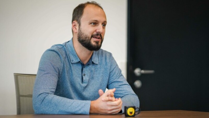 Kaltenbrunner leitet das Soft-Materials-Lab und die Abteilung Physik der weichen Materie. (Bild: Markus Wenzel)