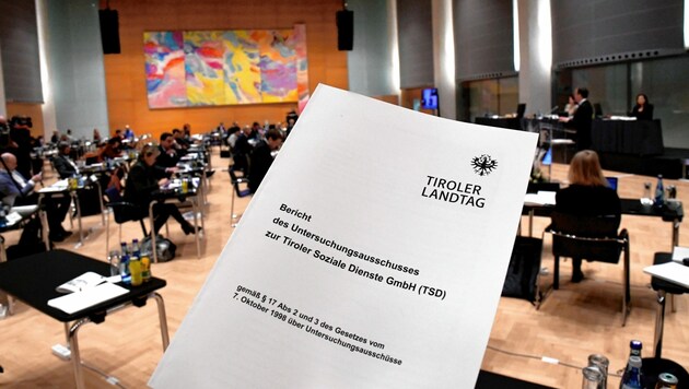Der Bericht des Verfahrensleiters Anton Mattle (ÖVP) war Gegenstand der Debatte am Freitag. (Bild: Andreas Fischer)