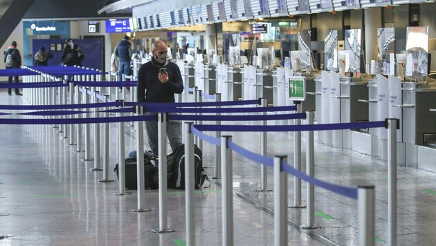 Flughafen Frankfurt (Archivbild) (Bild: AFP)