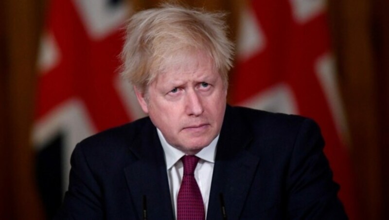 Der britische Premier Boris Johnson ist besorgt. (Bild: AFP)