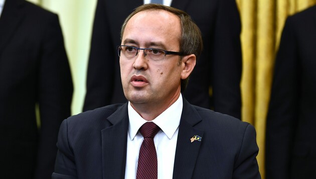 Die Wahl von Ministerpräsident Avdullah Hoti war ungesetzlich, urteilte das Verfassungsgericht. (Bild: AFP )