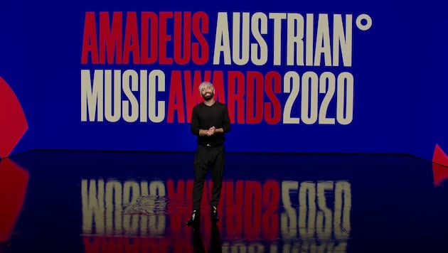 Die Jubiläumsausgabe der Amadeus Austrian Music Awards fand im Zuge einer voraufgezeichneten TV-Show ohne Publikum statt. (Bild: APA/AMADEUSAWARDS BETTERIMAGES)
