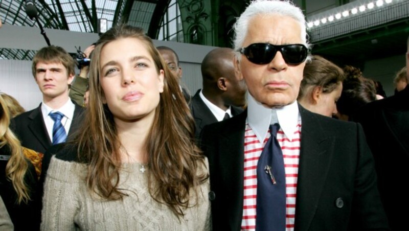 Charlotte Casiraghi verband eine lange Freundschaft mit dem Modeschöpfer Karl Lagerfeld. (Bild: www.pps.at)