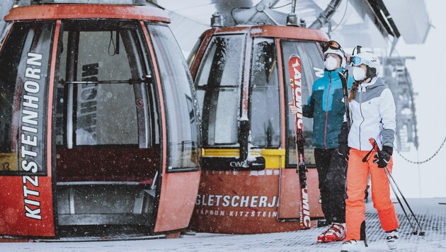 Skifahrer am Kitzsteinhorn (Bild: APA/EXPA/JFK)