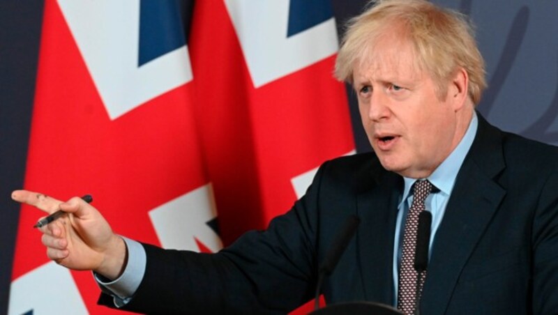 Der britische Premier Boris Johnson (Bild: AP)