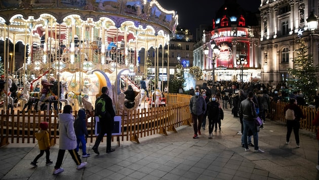 In Frankreich ist ein junger Muslim bedroht und angegriffen worden, weil er das Weihnachtsfest gefeiert hat. (Bild: AFP)