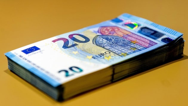 20-Euro-Banknoten (Bild: APA / Photo by Koen van Weel / ANP / AFP)