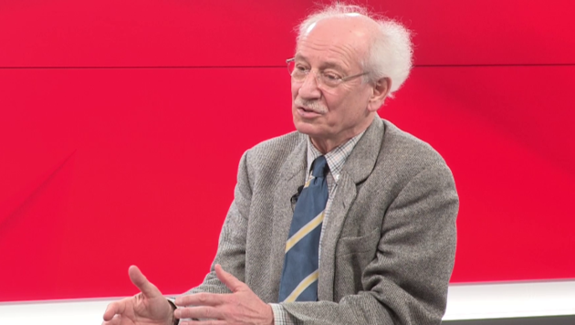 Pensionsexperte Bernd Marin, Direktor des Europäischen Zentrums für Wohlfahrtspolitik und Sozialforschung (Bild: krone.tv)