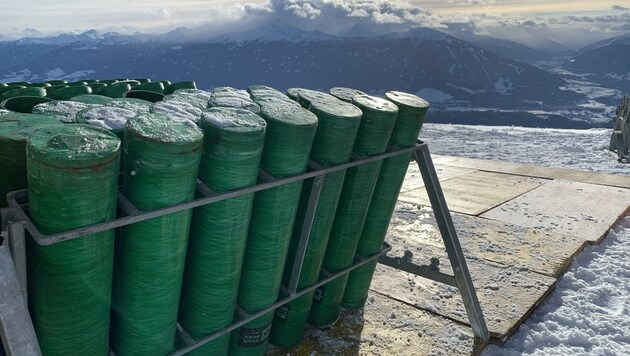 Auf der Innsbrucker Seegrube ist schon alles vorbereitet. (Bild: LIEBL Daniel | zeitungsfoto.at)