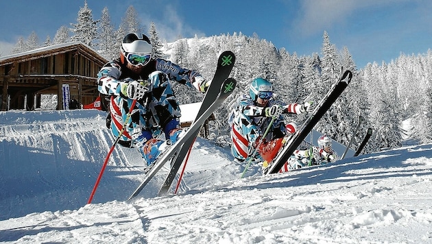 Die Reiteralm ist für die Skicrosser kein unbekanntes Terrain. (Bild: GEPA pictures)