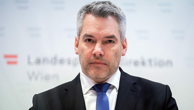 Innenminister Karl Nehammer (Bild: APA/Georg Hochmuth)