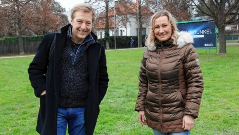 Max Müller und Renate Götschl (Bild: Christian Jauschowetz)