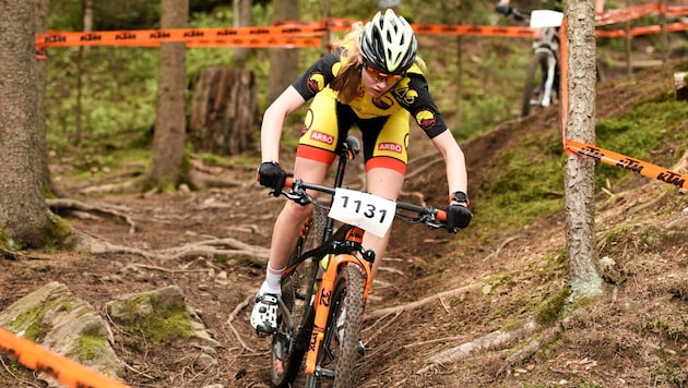 Katharina Sadnik, Mountainbikerin aus Griffen (Bild: zVg)