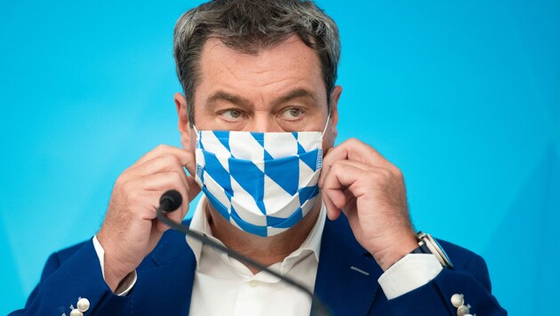 Bayerns Ministerpräsident Markus Söder (CSU) (Bild: AFP/Nicolas Armer)