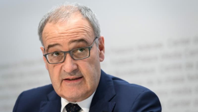 Der neue Schweizer Bundespräsident Guy Parmelin (Bild: AFP/Fabrice COFFRINI)