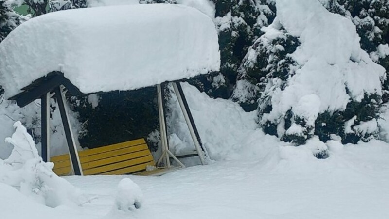 In Feld am See liegt bereits ein Meter Schnee. (Bild: Fritz Kimeswenger)