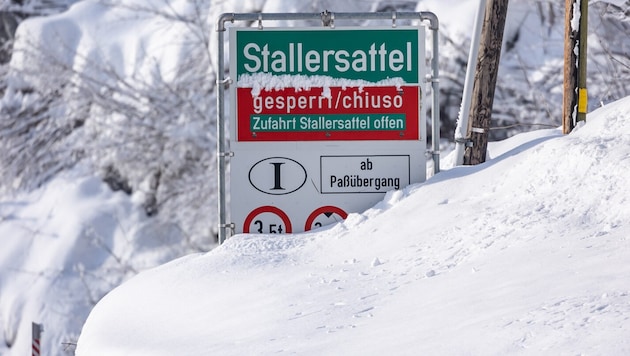 Ab Freitag ist der Passübergang nicht mehr gesperrt. (Bild: APA/JOHANN GRODER/EXPA)