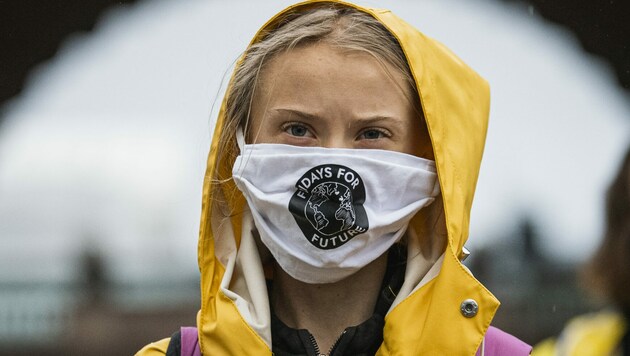 Die schwedische Klimaaktivistin Greta Thunberg (Bild: AFP)