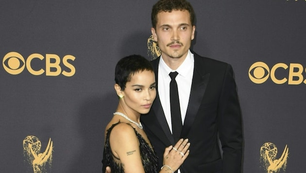 Zoe Kravitz und Karl Glusman haben sich getrennt. (Bild: AFP)