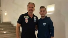 Schopp mit Marc Schmerböck (Bild: TSV Hartberg)