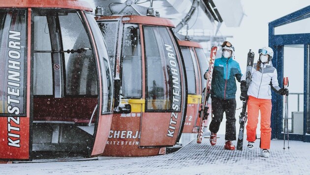 Auf dem Kitzsteinhorn wird der eingeschränkte Liftbetrieb vorerst weiter aufrechterhalten. (Bild: EXPA/JFK)