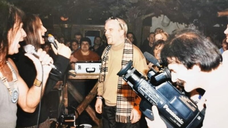 Vor 20 Jahren feierte Gerry Friedle seinen 30. Geburtstag in Obergnas, kurz nachdem er mit „Anton aus Tirol“ kometenhaft aufgestiegen war. (Bild: zVg)